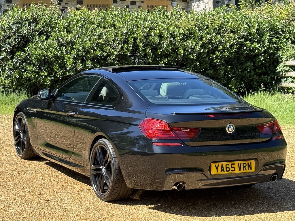 BMW 6 Series 640D M Sport Blue #6