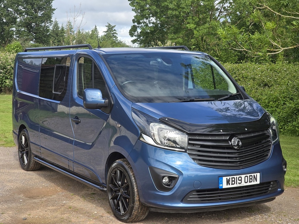 Vauxhall Vivaro Cdti 2900 Biturbo Ecotec Limited Edition Nav Blue