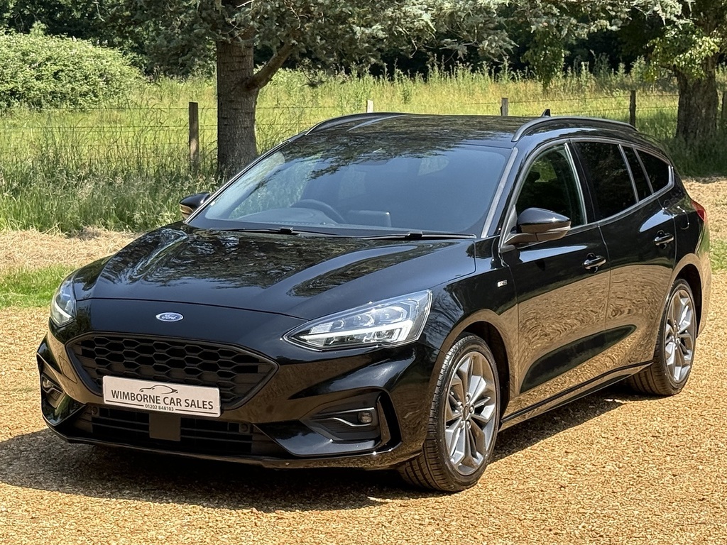 Ford Focus Ecoblue St-line X ML21XZV Black #4