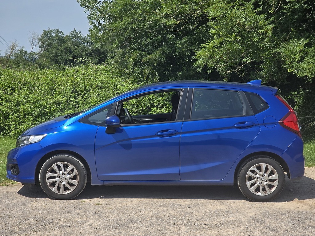 Honda Jazz I-vtec Se Blue #4