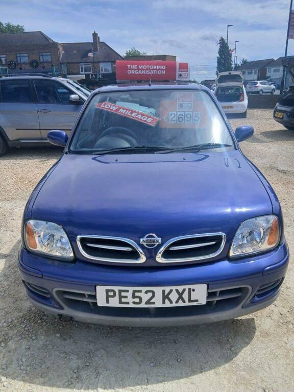 Nissan Micra 1.0 Tempest Blue #2