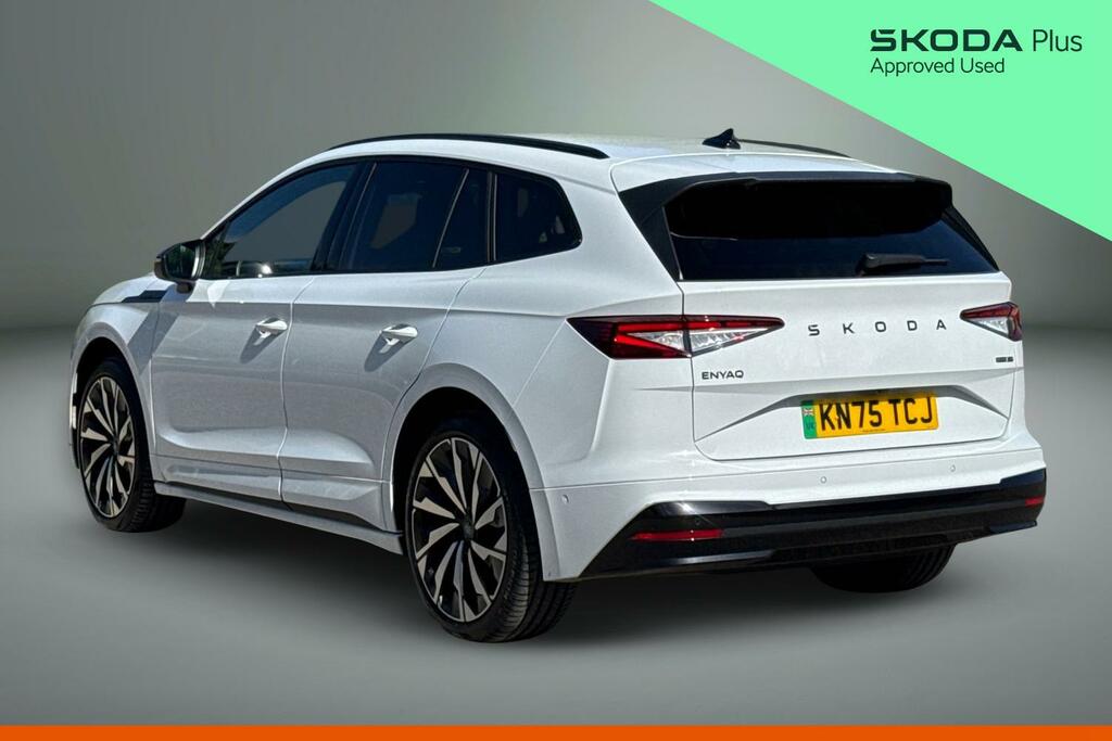 Skoda ENYAQ 210Kw 85X Sportline 82Kwh 4X4 KN75TCJ White #3