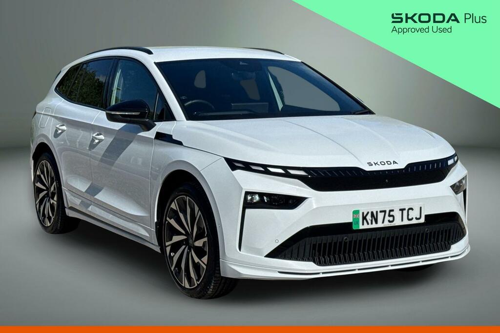 Skoda ENYAQ 210Kw 85X Sportline 82Kwh 4X4 White