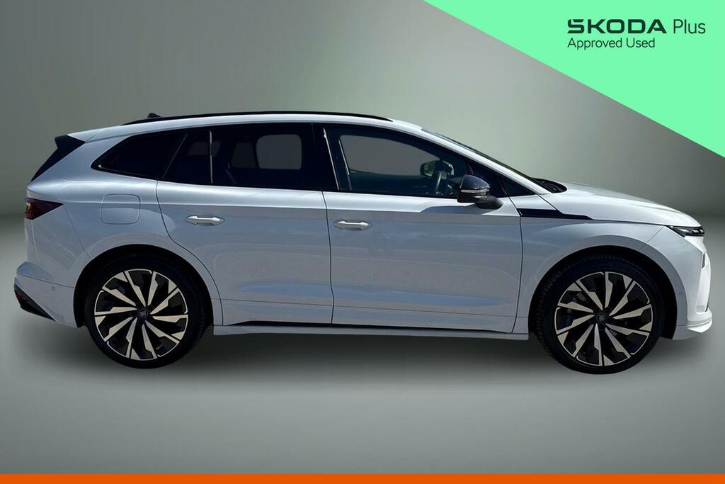 Skoda ENYAQ 210Kw 85X Sportline 82Kwh 4X4 KN75TCJ White #4
