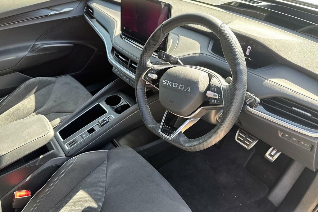 Skoda ENYAQ 210Kw 85X Sportline 82Kwh 4X4 KN75TCJ White #6