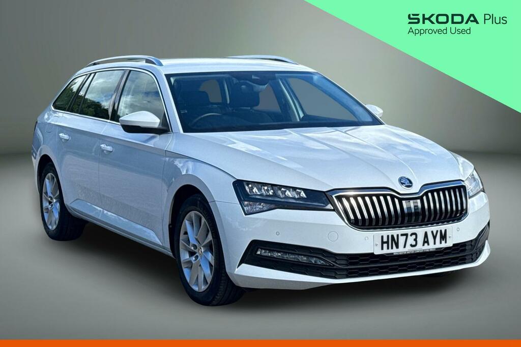 Skoda Superb 2.0 Tdi Cr Se Dsg White