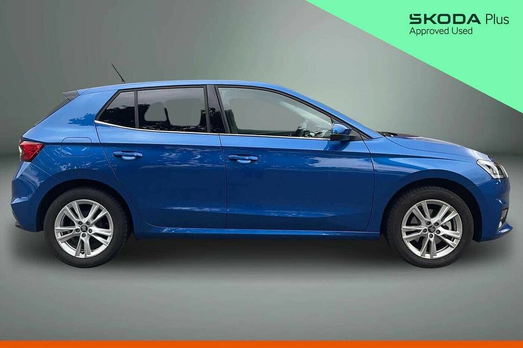 Skoda Fabia 1.0 Tsi 116 Se L Edition Dsg HY26EFE Blue #4
