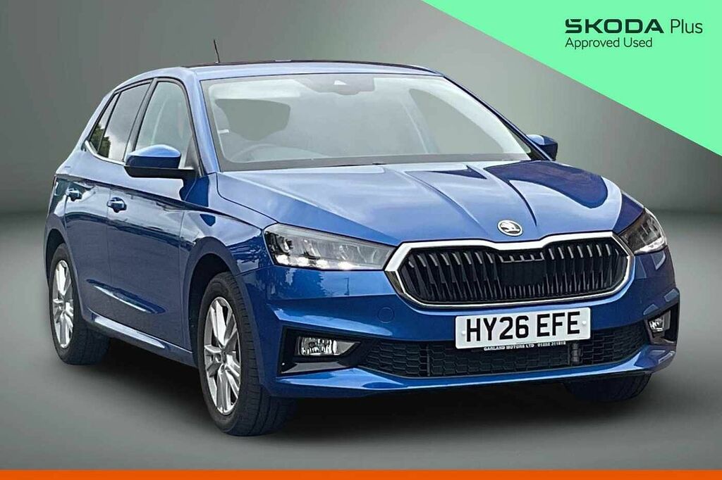 Skoda Fabia 1.0 Tsi 116 Se L Edition Dsg Blue