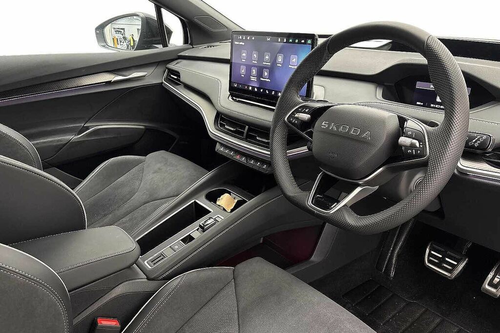 Skoda ENYAQ 210Kw 85X Sportline 82Kwh 4X4 Black #6