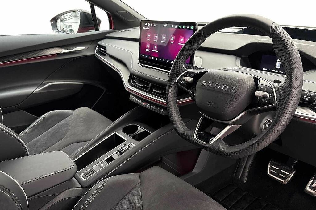Skoda Elroq 210Kw 85 Sportline 82Kwh Red #6
