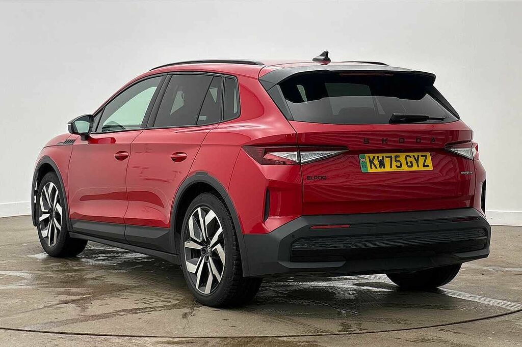 Skoda Elroq 210Kw 85 Sportline 82Kwh Red #3