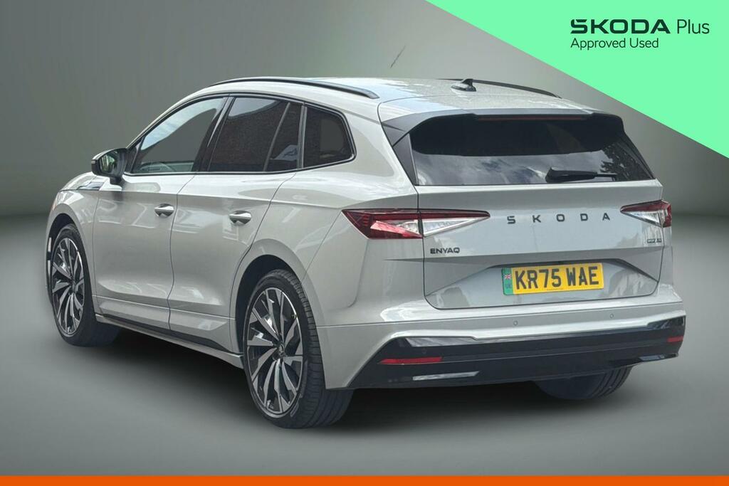 Skoda ENYAQ 210Kw 85X Sportline 82Kwh 4X4 KR75WAE Grey #3