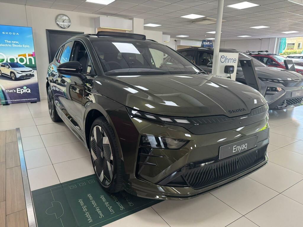 Skoda ENYAQ 84Kwh Vrs 4Wd Green