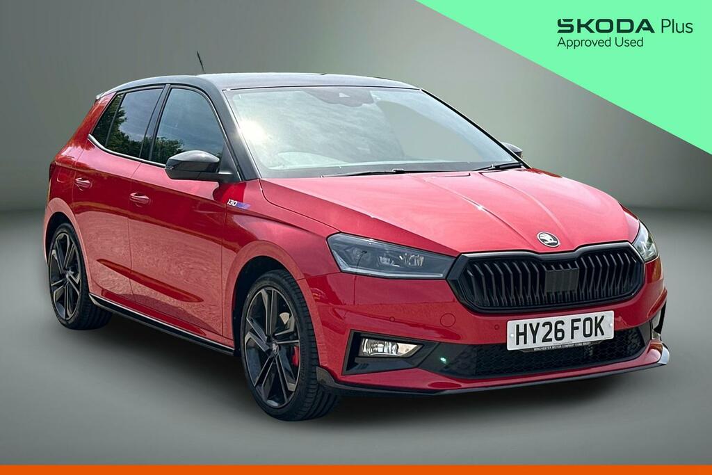 Skoda Fabia 1.5 Tsi 177 130 Dsg Red