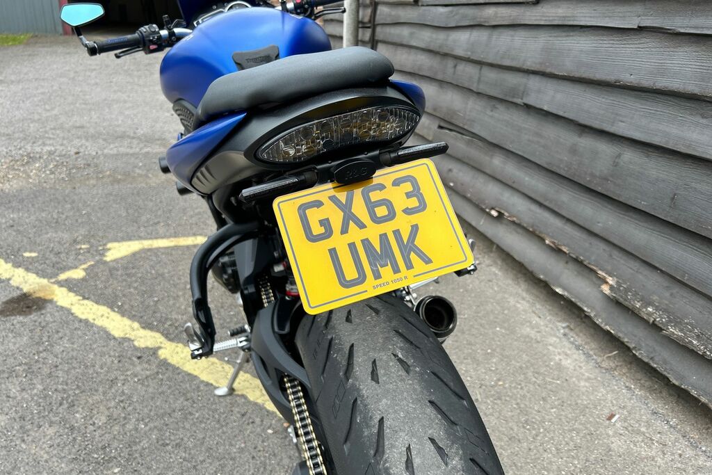 Triumph Triple 675 675Cc Blue #19
