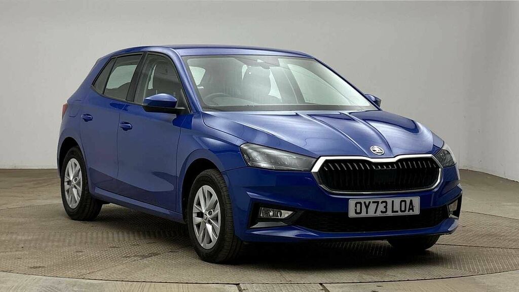 Skoda Fabia 1.0 Tsi Se Comfort Hatchback Dsg Euro 6 Blue