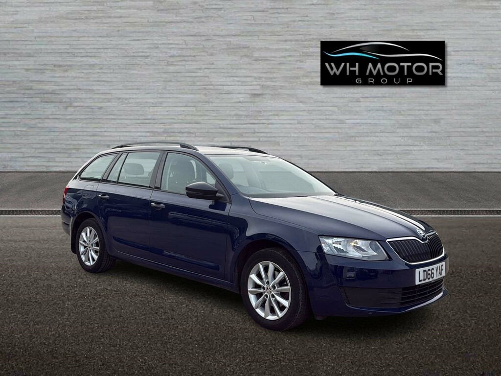 Skoda Octavia S Tdi Blue #2