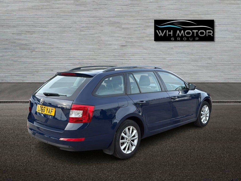 Skoda Octavia S Tdi Blue #5