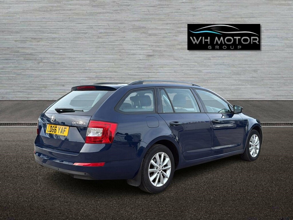 Skoda Octavia S Tdi Blue #6
