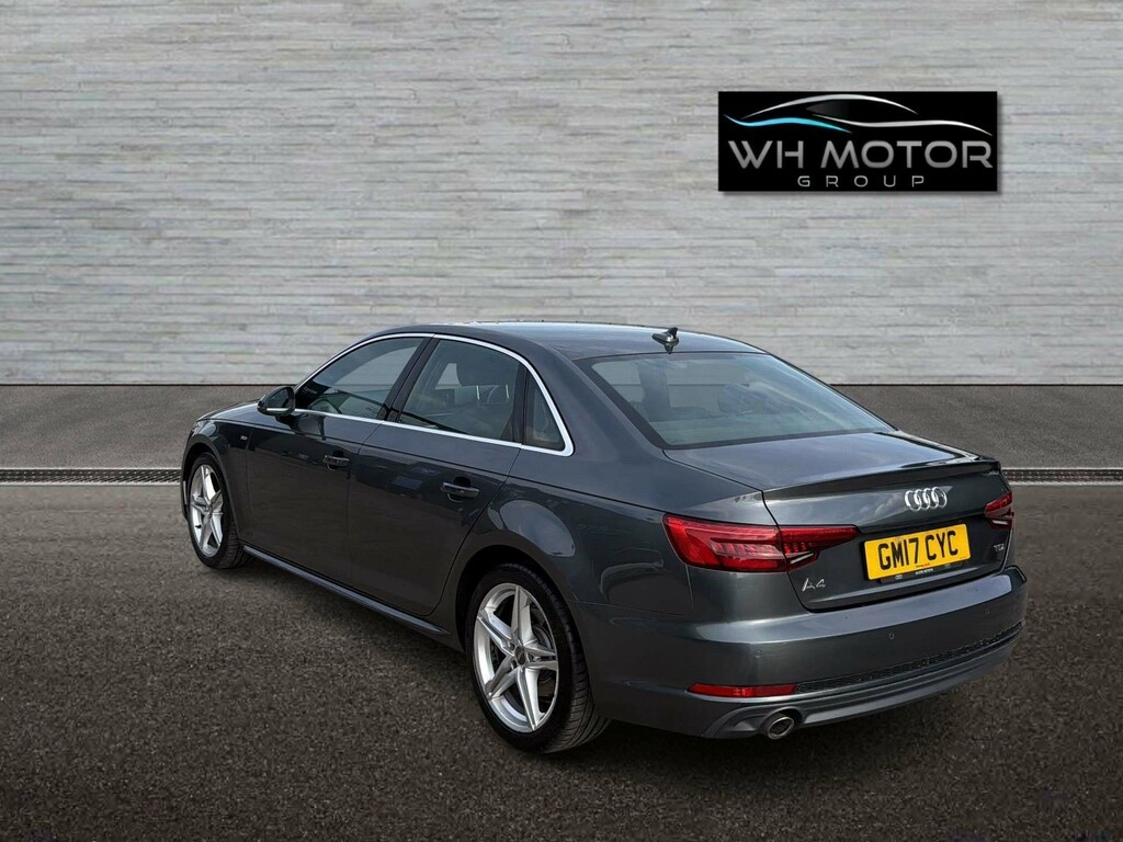 Audi A4 2.0 Tdi S Line 188 Bhp White #9