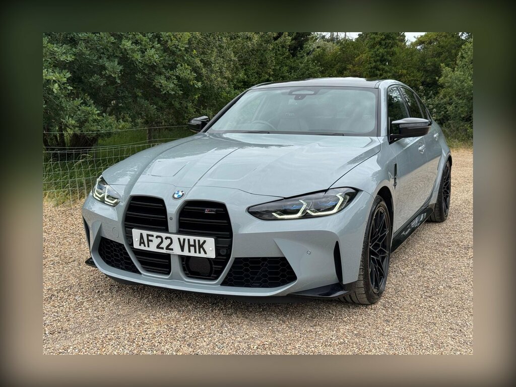 BMW M3 3.0 Biturbo Competition Steptronic Euro 6 Ss Grey #4