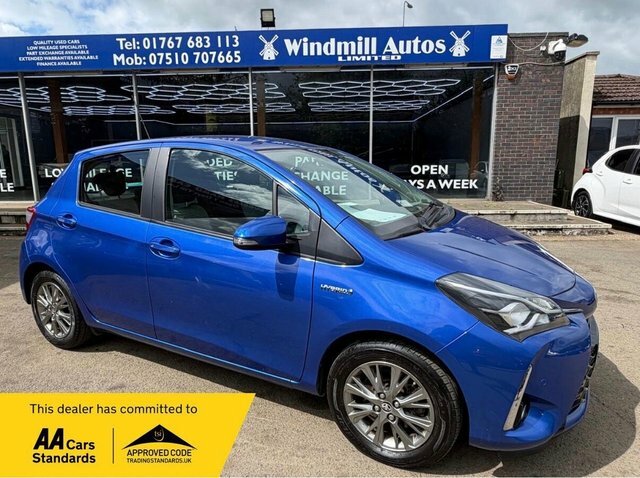 Toyota Yaris Vvt-h Icon Tech Hatchback Blue