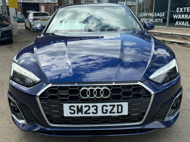 Audi A5 Tfsi 45 S Line SM23GZD Blue #5