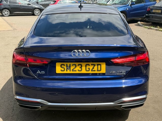 Audi A5 Tfsi 45 S Line SM23GZD Blue #6