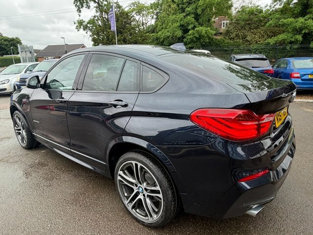 BMW X4 20D M Sport Suv Black #3