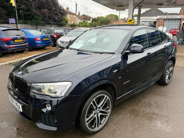 BMW X4 20D M Sport Suv Black #2