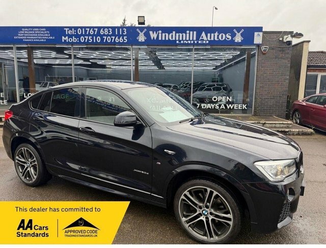 BMW X4 20D M Sport Suv Black