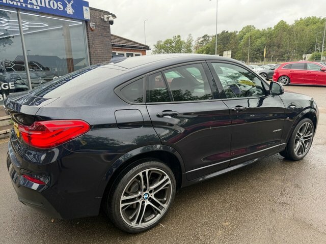 BMW X4 20D M Sport Suv Black #4