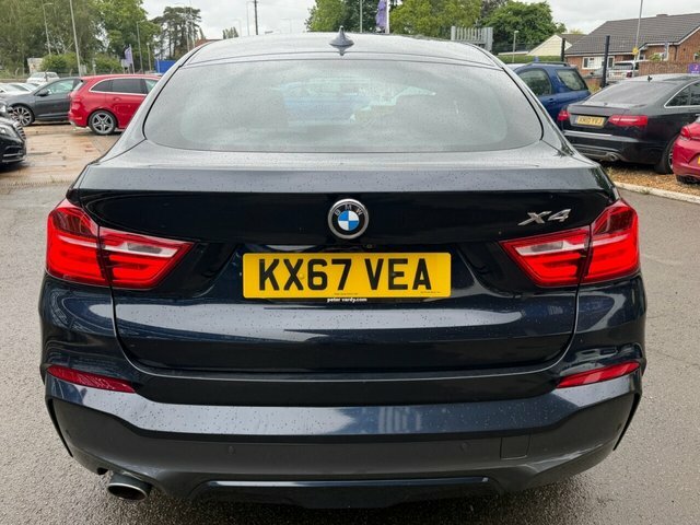 BMW X4 20D M Sport Suv Black #6