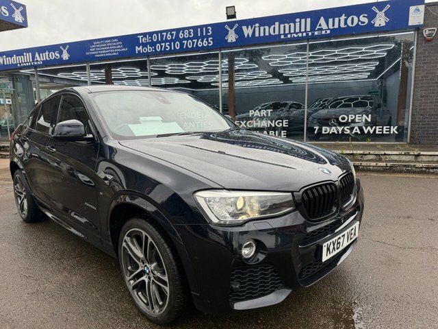 BMW X4 20D M Sport Suv Black