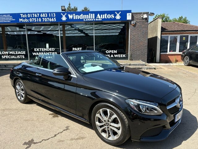 Mercedes-Benz C Class C200 Sport Cabriolet Black