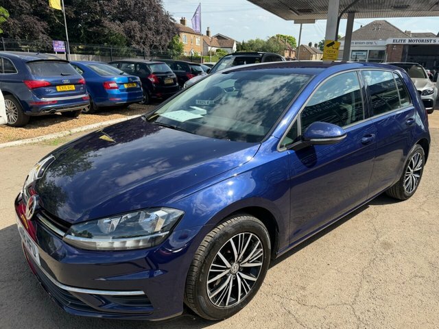 Volkswagen Golf Tsi Se Nav Hatchback SA18HFU Blue #2