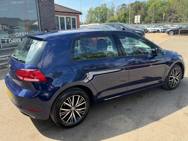 Volkswagen Golf Tsi Se Nav Hatchback SA18HFU Blue #4