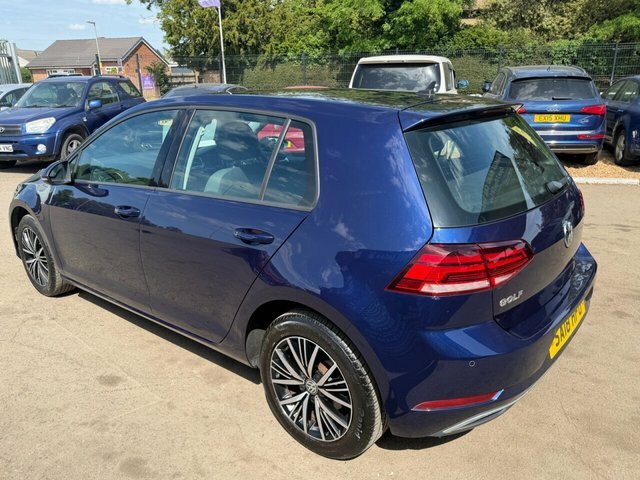 Volkswagen Golf Tsi Se Nav Hatchback SA18HFU Blue #3