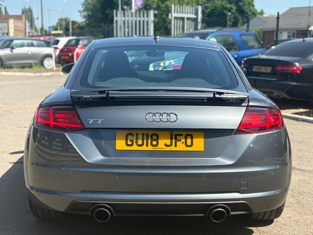 Audi TT Tfsi Sport Coupe GU18JFO Grey #6