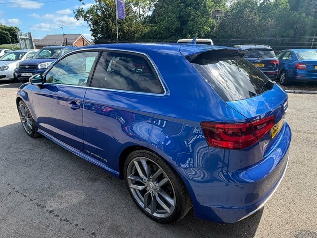 Audi S3 Tfsi Hatchback Blue #4