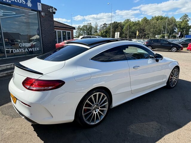 Mercedes-Benz C Class C220d Amg Line Premium YR17DXX White #5