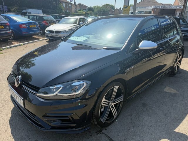 Volkswagen Golf Tsi R Hatchback VA19VZJ Black #3