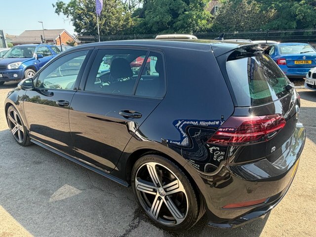 Volkswagen Golf Tsi R Hatchback VA19VZJ Black #4