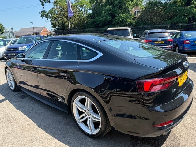 Audi A5 Tfsi 35 S Line BV19SXD Black #4