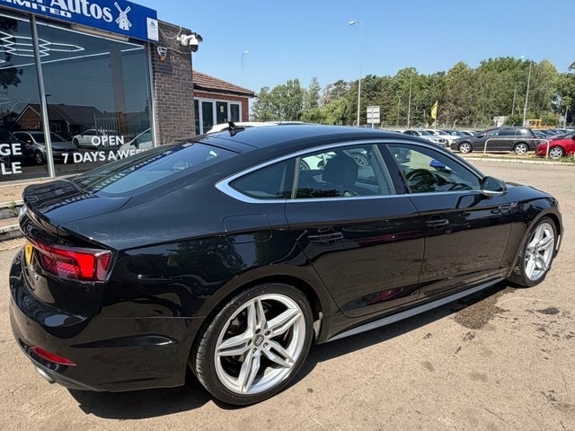 Audi A5 Tfsi 35 S Line BV19SXD Black #5