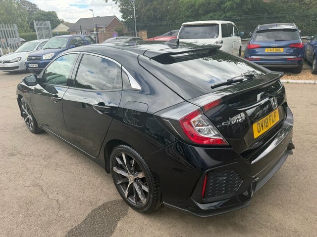 Honda Civic Vtec Turbo Sr Hatchback Black #3