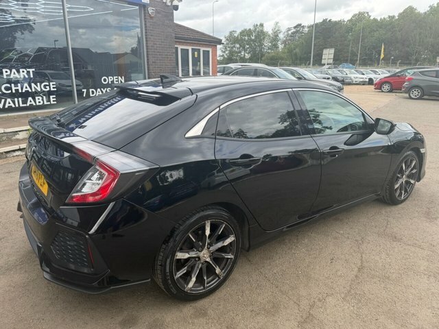 Honda Civic Vtec Turbo Sr Hatchback Black #4