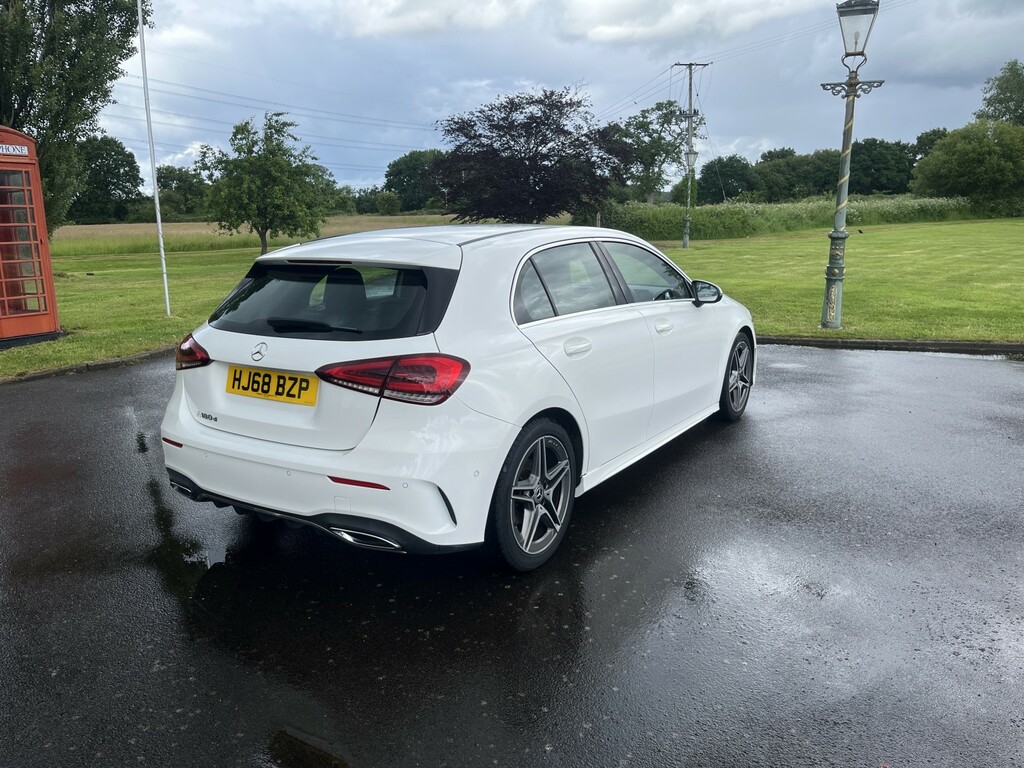 Mercedes-Benz A Class 1.5 A180d Amg Line HJ68BZP White #3
