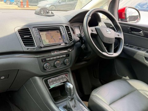Seat Alhambra 2.0 Tdi Xcellence Red #3