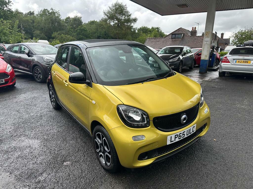 Smart Forfour 1.0 Prime Night Sky Premium Euro 6 S S Yellow